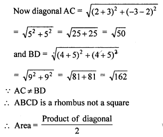 ML Aggarwal Class 9 Solutions for ICSE Maths Chapter 19 Coordinate Geometry ch Q14.3