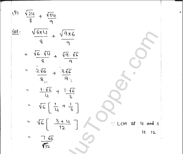 ML Aggarwal ICSE Solutions for Class 9 Maths Ch 1 Rational and Irrational Numbers img-44