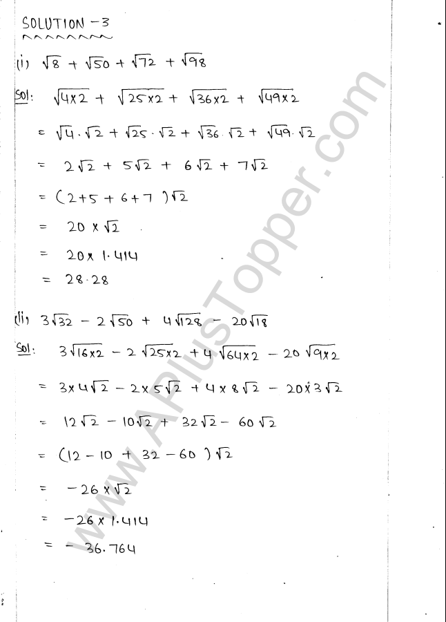 ML Aggarwal ICSE Solutions for Class 9 Maths Ch 1 Rational and Irrational Numbers img-48