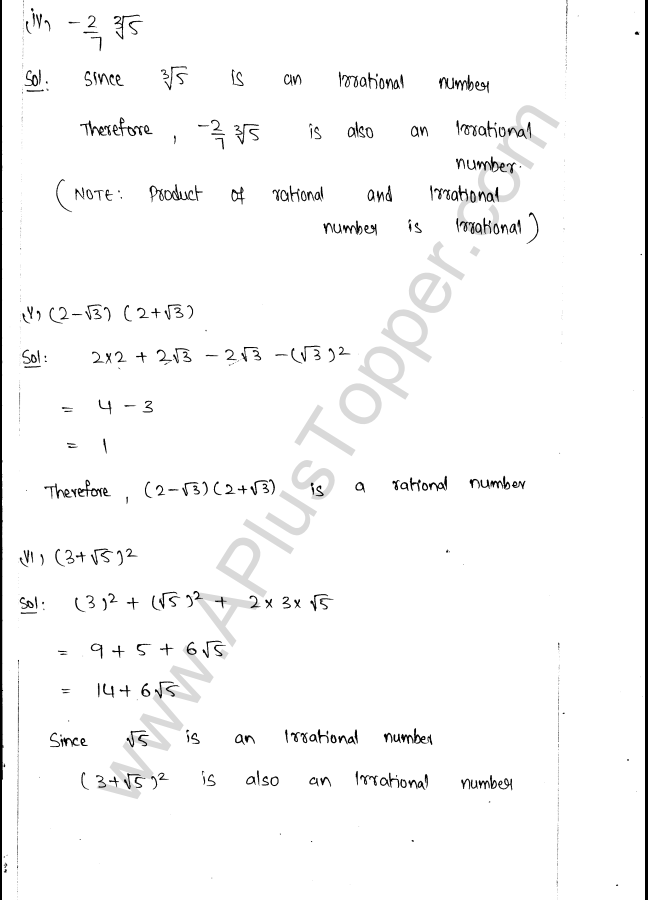 ML Aggarwal ICSE Solutions for Class 9 Maths Ch 1 Rational and Irrational Numbers img-54