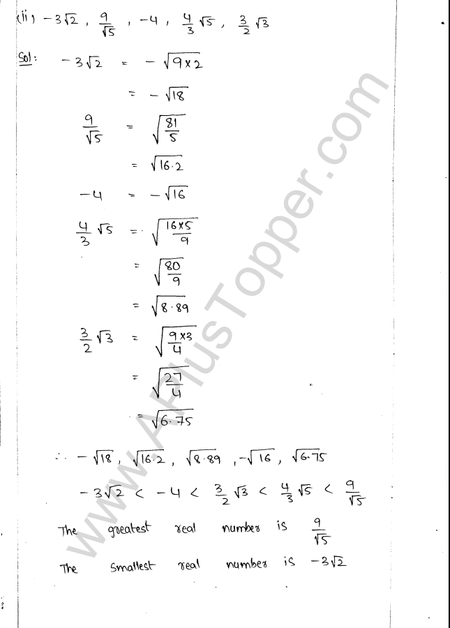 ML Aggarwal ICSE Solutions for Class 9 Maths Ch 1 Rational and Irrational Numbers img-59