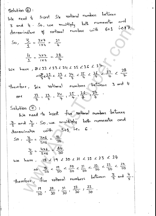 ML Aggarwal ICSE Solutions for Class 9 Maths Ch 1 Rational and Irrational Numbers img-6
