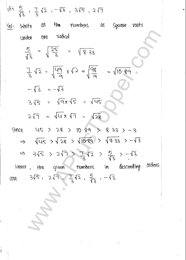 ML Aggarwal ICSE Solutions for Class 9 Maths Ch 1 Rational and Irrational Numbers img-62