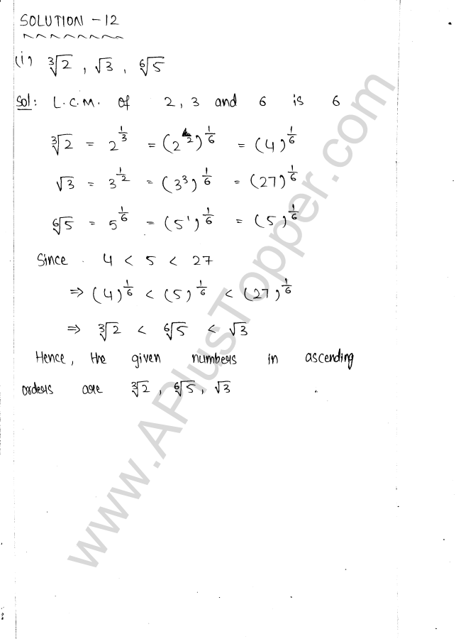 ML Aggarwal ICSE Solutions for Class 9 Maths Ch 1 Rational and Irrational Numbers img-63