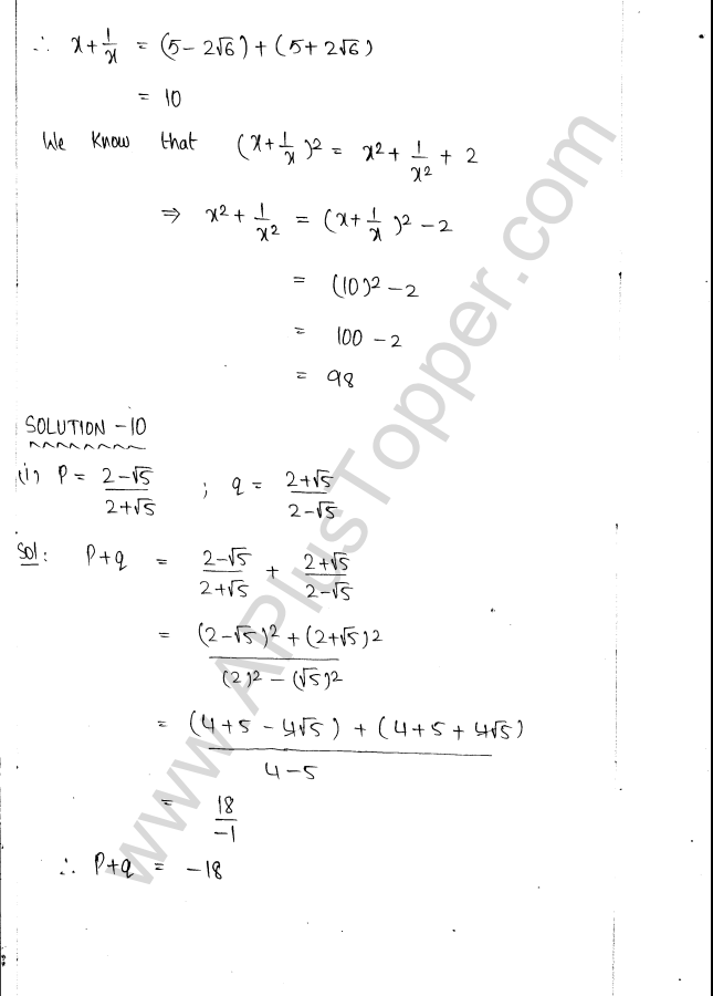 ML Aggarwal ICSE Solutions for Class 9 Maths Ch 1 Rational and Irrational Numbers img-75