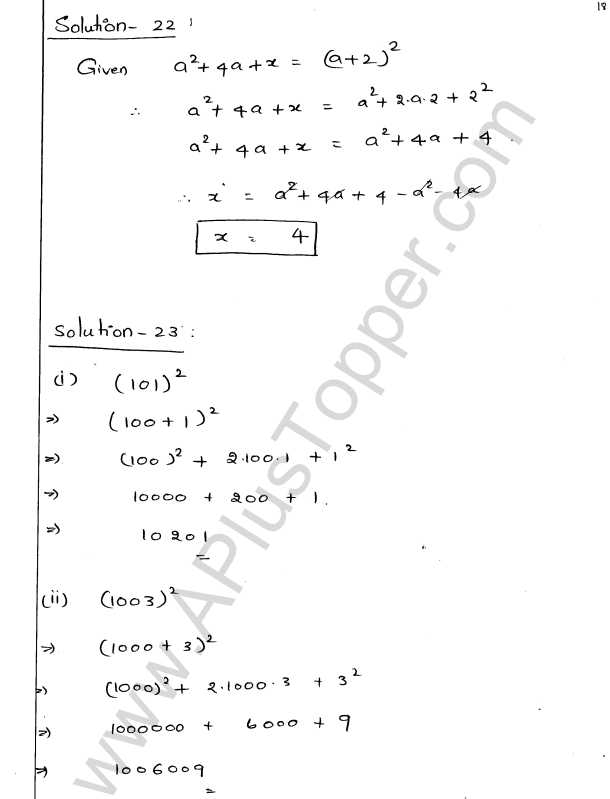 ML Aggarwal ICSE Solutions for Class 9 Maths Ch 3 Expansions img-18