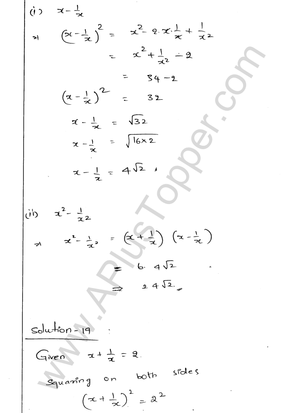 ML Aggarwal ICSE Solutions for Class 9 Maths Ch 3 Expansions img-44