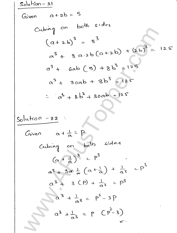 ML Aggarwal ICSE Solutions for Class 9 Maths Ch 3 Expansions img-47