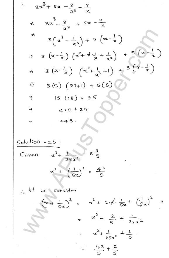 ML Aggarwal ICSE Solutions for Class 9 Maths Ch 3 Expansions img-49