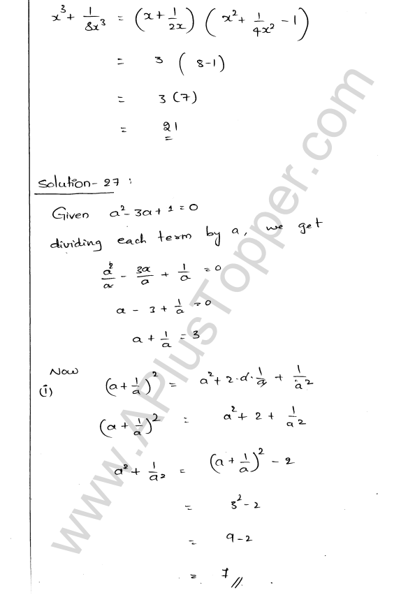 ML Aggarwal ICSE Solutions for Class 9 Maths Ch 3 Expansions img-51