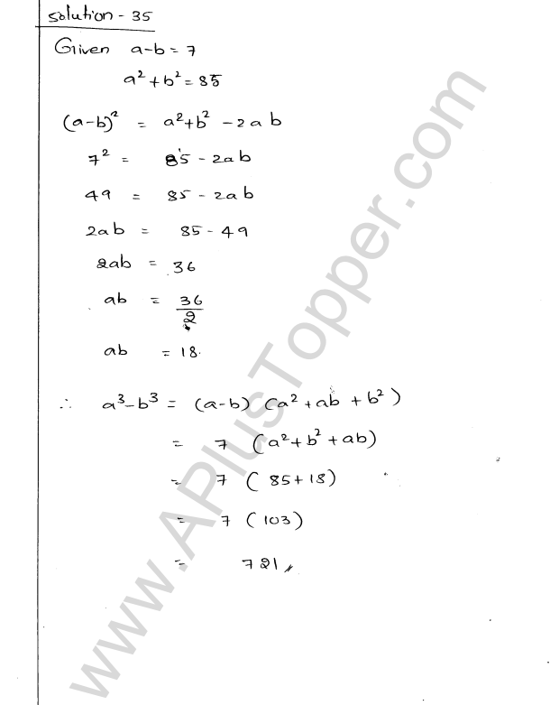 ML Aggarwal ICSE Solutions for Class 9 Maths Ch 3 Expansions img-57