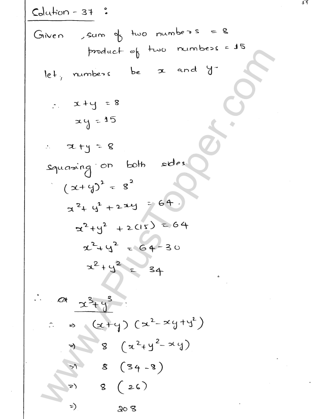 ML Aggarwal ICSE Solutions for Class 9 Maths Ch 3 Expansions img-59