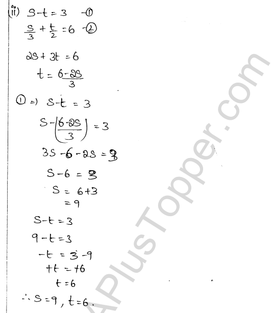 ML Aggarwal ICSE Solutions for Class 9 Maths Chapter 5 Simultaneous Linear Equations img-2