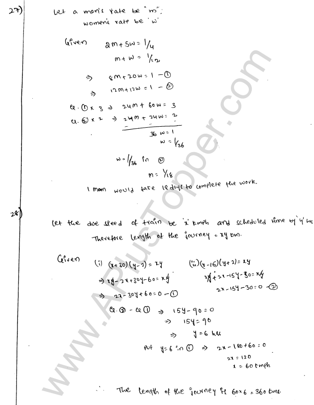ML Aggarwal ICSE Solutions for Class 9 Maths Chapter 5 Simultaneous Linear Equations img-37
