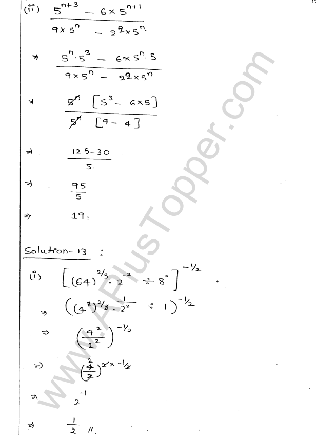 ML Aggarwal ICSE Solutions for Class 9 Maths Chapter 8 Indices Q1.15