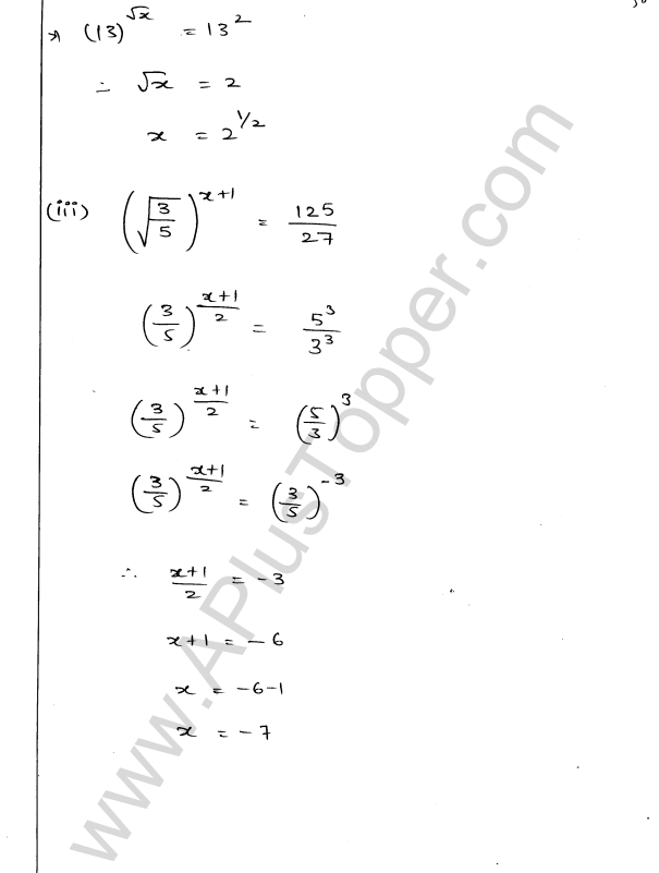 ML Aggarwal ICSE Solutions for Class 9 Maths Chapter 8 Indices Q1.38