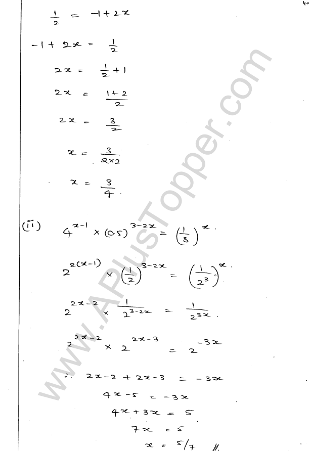 ML Aggarwal ICSE Solutions for Class 9 Maths Chapter 8 Indices Q1.40