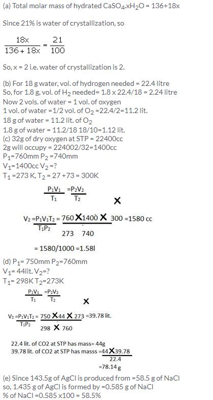 Selina Concise Chemistry Class 10 ICSE Solutions Mole Concept and Stoichiometry img 64