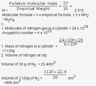 Selina Concise Chemistry Class 10 ICSE Solutions Mole Concept and Stoichiometry img 84