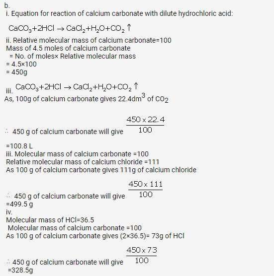 Selina Concise Chemistry Class 10 ICSE Solutions Mole Concept and Stoichiometry img 86
