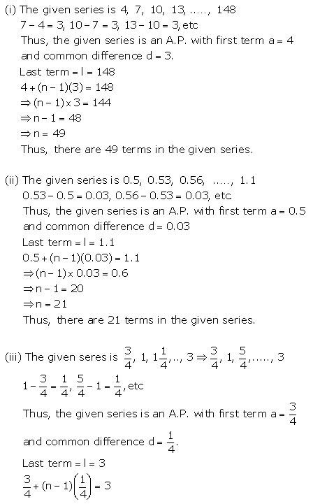 Selina Concise Mathematics Class 10 ICSE Solutions Arithmetic Progression image - 16