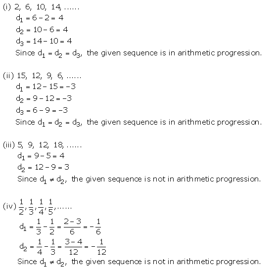 Selina Concise Mathematics Class 10 ICSE Solutions Arithmetic Progression image - 2