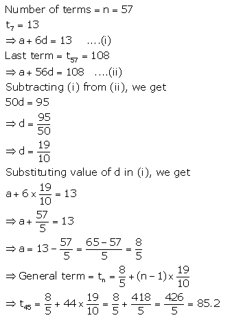 Selina Concise Mathematics Class 10 ICSE Solutions Arithmetic Progression image - 36