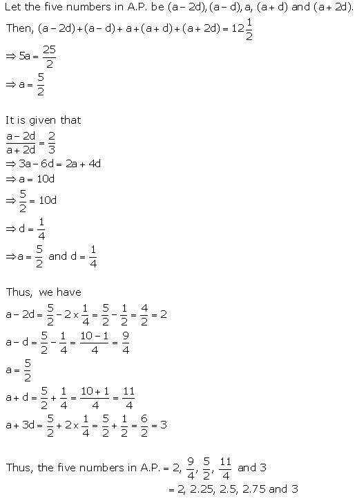 Selina Concise Mathematics Class 10 ICSE Solutions Arithmetic Progression image - 61