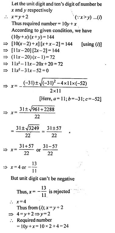 Selina Concise Mathematics Class 10 ICSE Solutions Chapterwise Revision Exercises image - 32