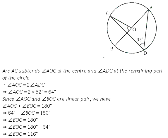 Selina Concise Mathematics Class 10 ICSE Solutions Circles - 245