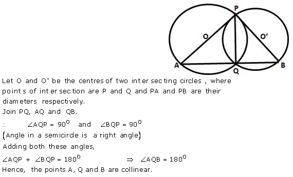 Selina Concise Mathematics Class 10 ICSE Solutions Circles - 46