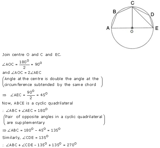 Selina Concise Mathematics Class 10 ICSE Solutions Circles - 93