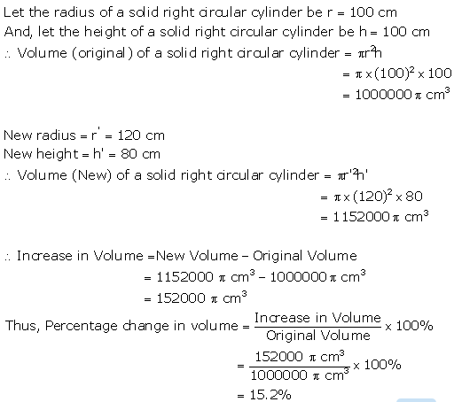 Selina Concise Mathematics Class 10 ICSE Solutions Cylinder, Cone and Sphere image - 12