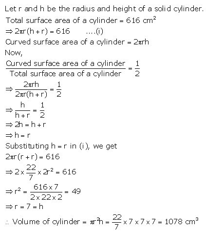 Selina Concise Mathematics Class 10 ICSE Solutions Cylinder, Cone and Sphere image - 25