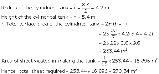 Selina Concise Mathematics Class 10 ICSE Solutions Cylinder, Cone and Sphere image - 34