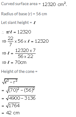 Selina Concise Mathematics Class 10 ICSE Solutions Cylinder, Cone and Sphere image - 36