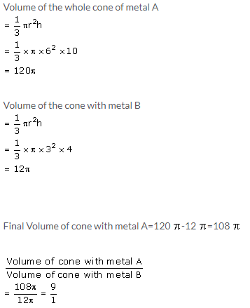 Selina Concise Mathematics Class 10 ICSE Solutions Cylinder, Cone and Sphere image - 78