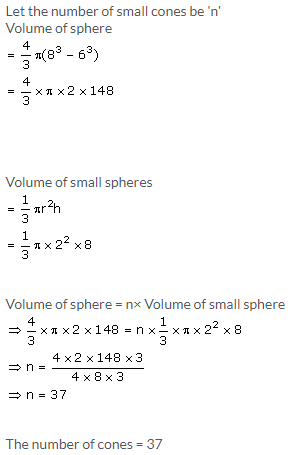Selina Concise Mathematics Class 10 ICSE Solutions Cylinder, Cone and Sphere image - 79