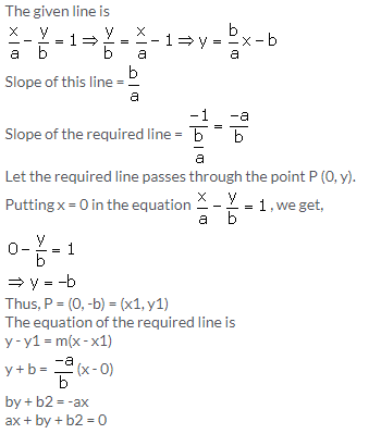 Selina Concise Mathematics Class 10 ICSE Solutions Equation of a Line - 113