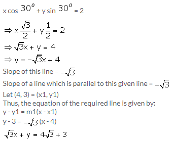 Selina Concise Mathematics Class 10 ICSE Solutions Equation of a Line - 116