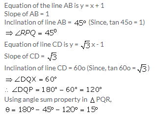 Selina Concise Mathematics Class 10 ICSE Solutions Equation of a Line - 127