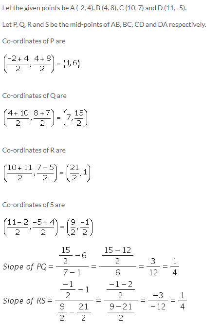 Selina Concise Mathematics Class 10 ICSE Solutions Equation of a Line - 23
