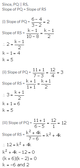 Selina Concise Mathematics Class 10 ICSE Solutions Equation of a Line - 41