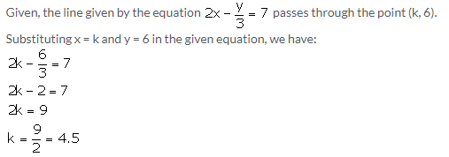 Selina Concise Mathematics Class 10 ICSE Solutions Equation of a Line - 5