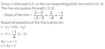 Selina Concise Mathematics Class 10 ICSE Solutions Equation of a Line - 61