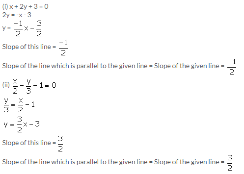 Selina Concise Mathematics Class 10 ICSE Solutions Equation of a Line - 75