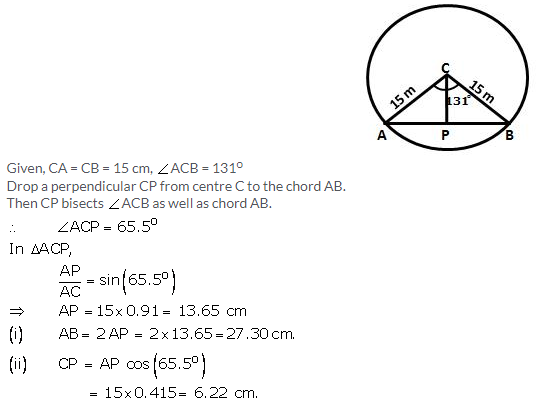 Selina Concise Mathematics Class 10 ICSE Solutions Heights and Distances image - 39