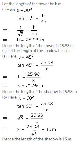 Selina Concise Mathematics Class 10 ICSE Solutions Heights and Distances image - 9