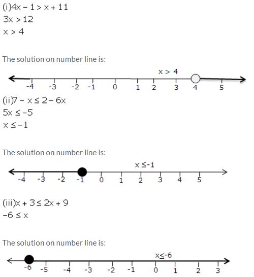 Selina Concise Mathematics Class 10 ICSE Solutions Linear Inequations (in one variable) - 21