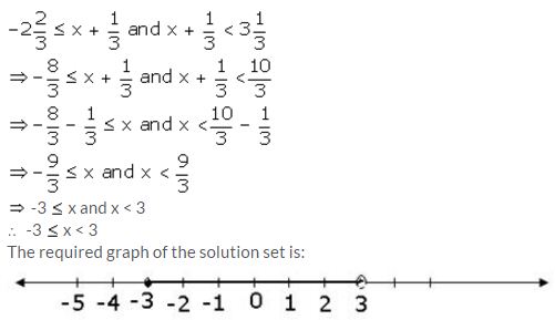 Selina Concise Mathematics Class 10 ICSE Solutions Linear Inequations (in one variable) - 25